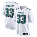 tocy P.Eagles #33 Cooper DeJean Player Tundra White Super Bowl LIX Fashion Game Player Stitched Jersey