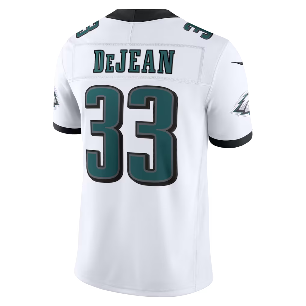 tocy P.Eagles #33 Cooper DeJean White Vapor F.U.S.E. Stitched Limited  Stitched Jerseys