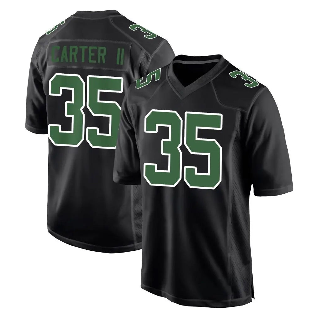 Tocy P.Eagles #35 Michael Carter II Player Carbon Green Fashion Home Game Stitched Jerseys
