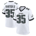 Tocy P.Eagles #35 Michael Carter II Player White Game Home Stitched Jerseys