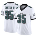 Tocy P.Eagles #35 Michael Carter II Player White Limited Vapor F.U.S.E. Home Game Stitched Jerseys