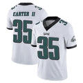 Tocy P.Eagles #35 Michael Carter II Player White Limited Vapor Untouchable Home Game Stitched Jerseys
