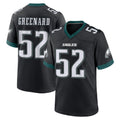 Tocy P.Eagles #52 Jonathan Greenard Player Black Game Home Stitched Jerseys