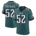 Tocy P.Eagles #52 Jonathan Greenard Player Green Home Game Stitched Jerseys