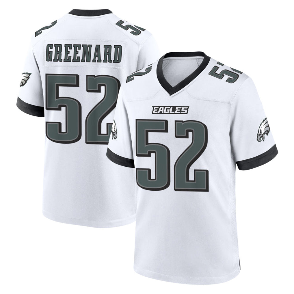 Tocy P.Eagles #52 Jonathan Greenard Player White Game Home Stitched Jerseys