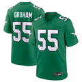 tocy P.Eagles #55 Brandon Graham Kelly Green Alternate Game Stitched Jerseys