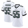 tocy P.Eagles #55 Brandon Graham Player White Home Game Stitched Jerseys