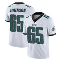 Tocy P.Eagles #65 Lane Johnson Player White Limited Vapor Untouchable Home Game Stitched Jerseys