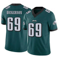 Tocy P.Eagles #69 Landon Dickerson Player Team Color Green Limited Vapor F.U.S.E. Home Game Stitched Jerseys