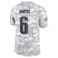 tocy P.Eagles #6 DeVonta Smith Arctic Camo 2024 Salute to Service Limited Stitched Jerseys