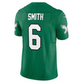 tocy P.Eagles #6 DeVonta Smith Kelly Green Vapor F.U.S.E. Limited Stitched Jerseys