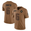 tocy P.Eagles #6 DeVonta Smith Player Brown Salute To Service Limited Stitched Jerseys