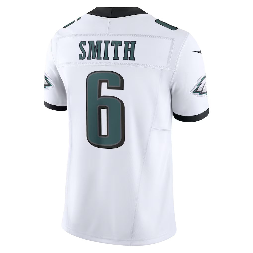 tocy P.Eagles #6 DeVonta Smith White Vapor F.U.S.E. Limited Stitched Jerseys