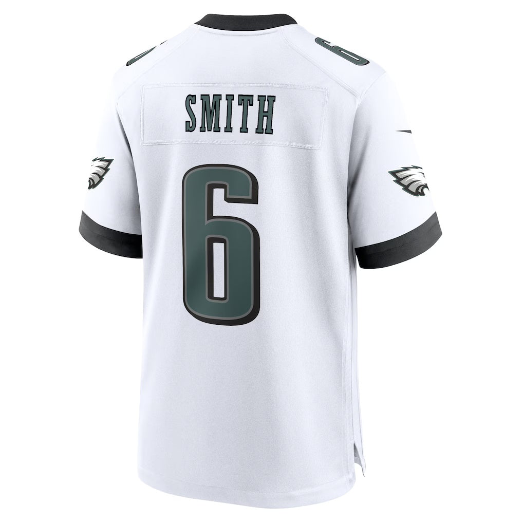 tocy P.Eagles #6 DeVonta Smith White White Game Stitched Jerseys