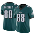 Tocy P.Eagles #88 Dallas Goedert Player Team Color Green Limited Vapor F.U.S.E. Home Game Stitched Jerseys