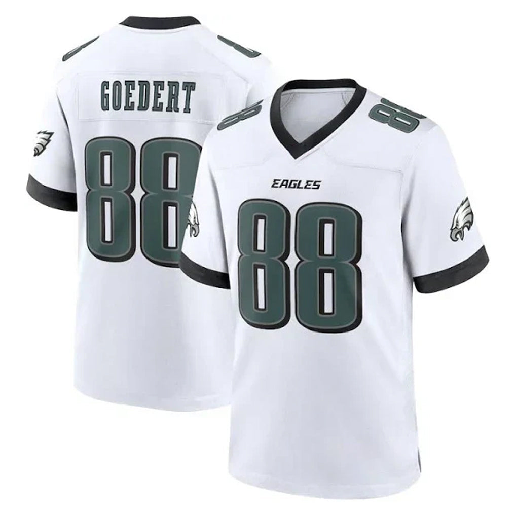 Tocy P.Eagles #88 Dallas Goedert Player White Game Home Stitched Jerseys