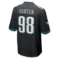 tocy P.Eagles #98 Jalen Carter Player Black Alternate Game Stitched Jerseys