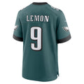 tocy P.Eagles #9 Makai Lemon Green 2026 Draft First Round Pick No. 20 Team Game Stitched Jerseys