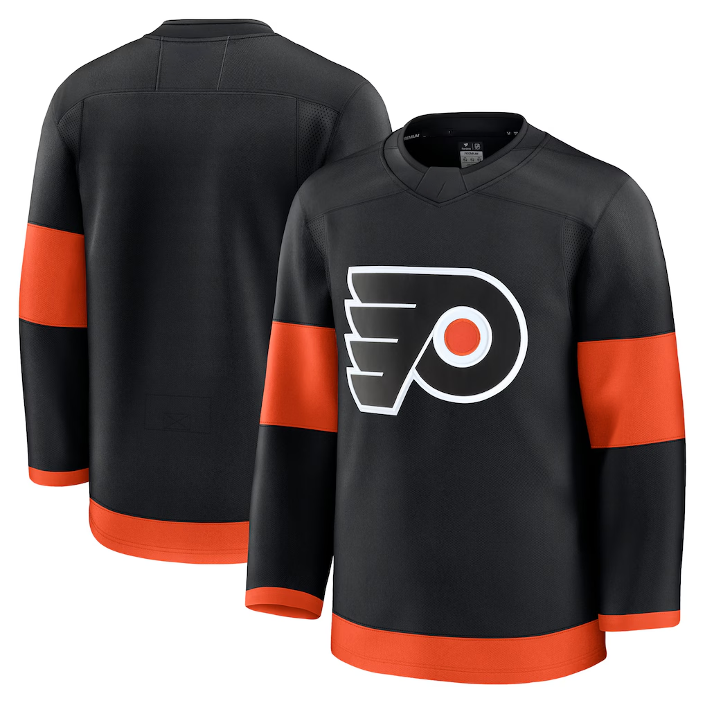 Tocy P.Flyers Black Alternate Premium Jerseys
