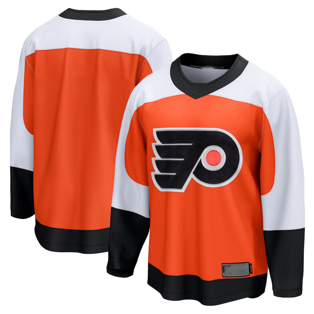 Tocy P.Flyers Burnt Orange Home Breakaway Jerseys
