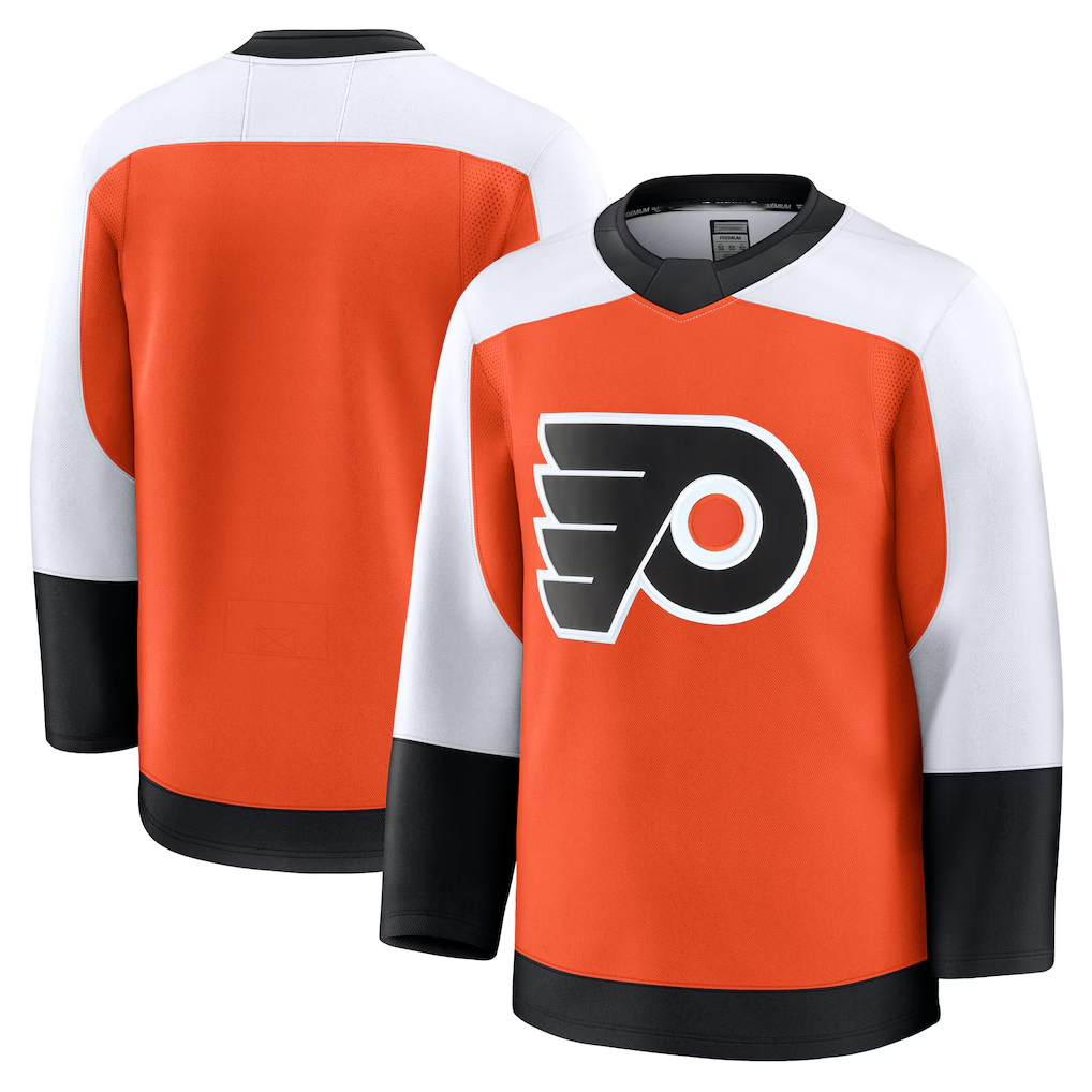 Tocy P.Flyers Burnt Orange Home Premium Jerseys