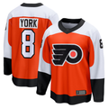 Tocy P.Flyers #8 Cam York Orange Home Breakaway Jerseys