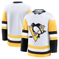 Tocy P.Penguins White Away Premium Jerseys