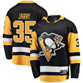 Tocy P.Penguins #35 Tristan Jarry Black Home Breakaway Player Jerseys