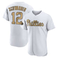 tocy P.Phillies #12 Kyle Schwarber Player Gold All-Star Home Limited Elite Stitched Jerseys