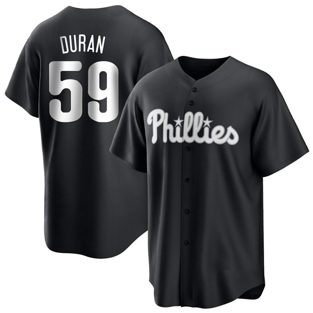 tocy P.Phillies #59 Jhoan Duran Player Black Alt Fashion Home Game Stitched Jerseys