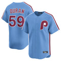tocy P.Phillies #59 Jhoan Duran Player Light Blue Home Game Stitched Jerseys