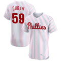 tocy P.Phillies #59 Jhoan Duran Player White Home Limited Elite Stitched Jerseys
