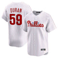 tocy P.Phillies #59 Jhoan Duran Player White Home Limited Stitched Jerseys