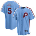 tocy P.Phillies #5 Bryson Stott Player Light Blue Home Limited Game Stitched Jerseys