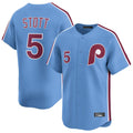 tocy P.Phillies #5 Bryson Stott Player Light Blue Home Limited Stitched Jerseys