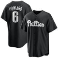 tocy P.Phillies #6 Ryan Howard Player Black Alt Fashion Home Game Stitched Jerseys