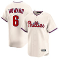 tocy P.Phillies #6 Ryan Howardr Player Cream Home Limited Stitched Jerseys