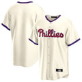 tocy P.Phillies Blank Player Cream Home Game Stitched Jerseys