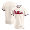 tocy P.Phillies Blank Player Cream Home Limited Elite Stitched Jerseys