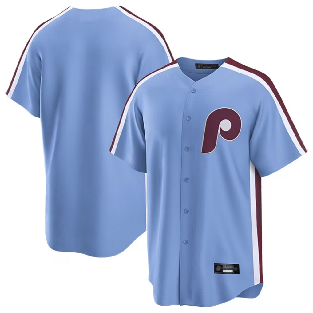 tocy P.Phillies Blank Player Light Blue Home Limited Stitched Jerseys