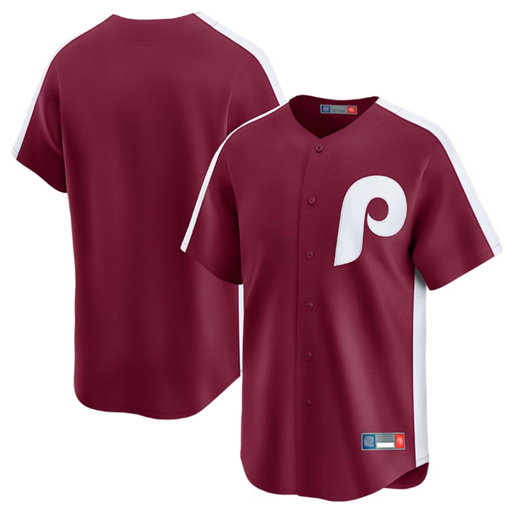 tocy P.Phillies Blank Player Red Cooperstown Collection Limited Home Stitched Jerseys