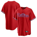 tocy P.Phillies Blank Player Red Home Game Stitched Jerseys