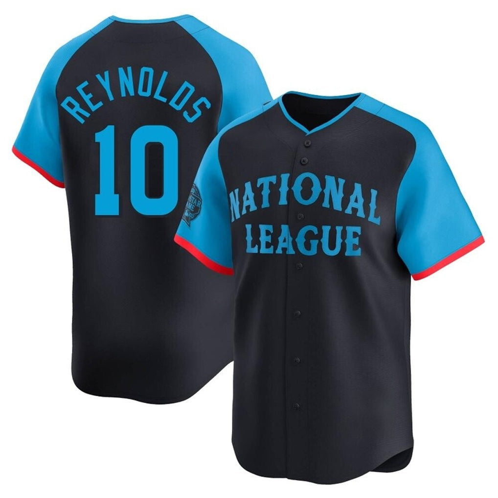 tocy P.Pirates #10 Bryan Reynolds Player Navy National League All-Star Home Limited Stitched Jerseys