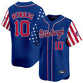 tocy P.Pirates #10 Bryan Reynolds Player Royal 2025 Independence Day Vapor Premier Limited Stitched Jerseys
