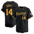 tocy P.Pirates #14 Joey Bart Player Black Alt Home Limited Stitched Jerseys