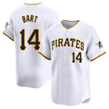 tocy P.Pirates #14 Joey Bart Player White Home Limited Stitched Jerseys