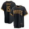 tocy P.Pirates #15 Oneil Cruz Player Black 2026 City Connect Home Game Stitched Jerseys