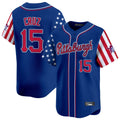 tocy P.Pirates #15 Oneil Cruz Player Royal 2025 Independence Day Vapor Premier Limited Stitched Jerseys