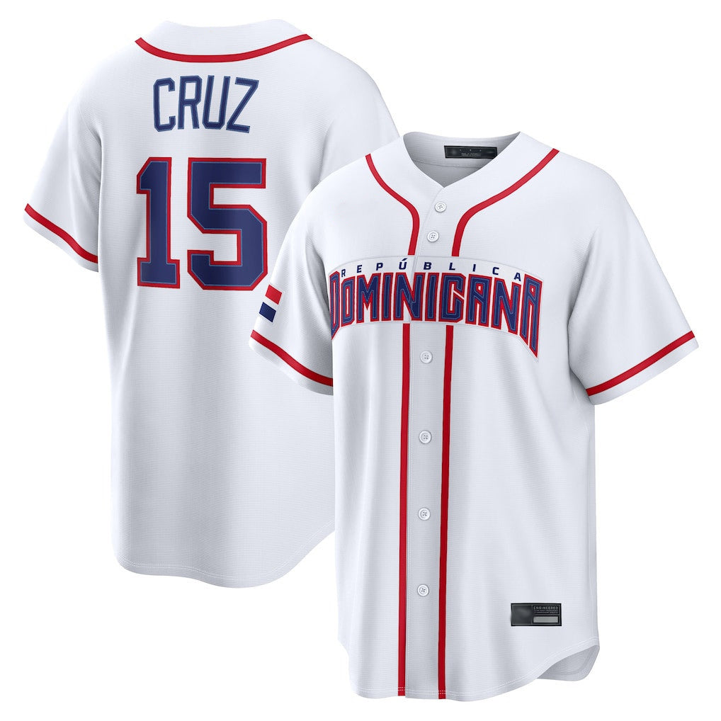 tocy P.Pirates #15 Oneil Cruz Player White 2026 World Classic Home Limited Stitched Jerseys