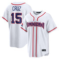 tocy P.Pirates #15 Oneil Cruz Player White 2026 World Classic Home Limited Stitched Jerseys